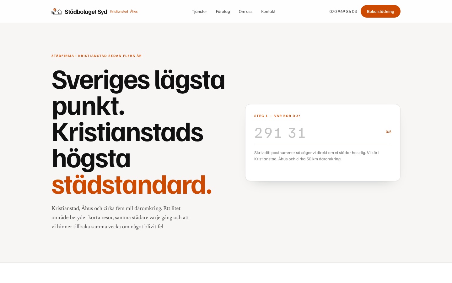 Första versionen